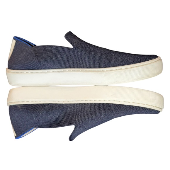 Rothy’s Navy Blue Slip On Shoes 7.5 - Picture 2 of 5